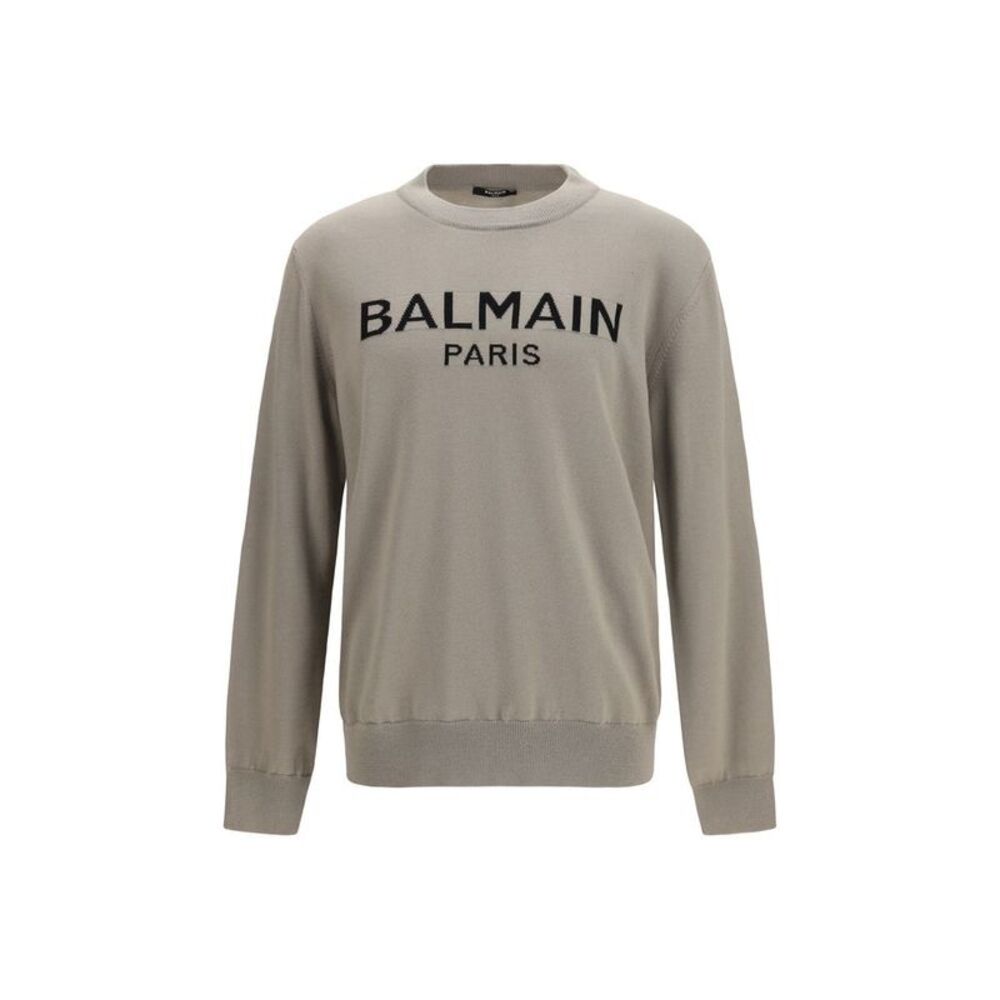 Balmain Bicolor Wool Oves Aries Men's Sweatshirt